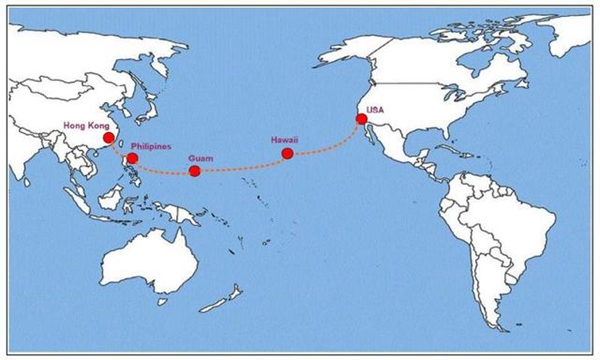中国联通首条跨太平洋100G海底电缆正式开通