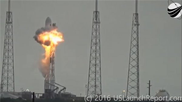 SpaceX揭秘猎鹰9号爆炸：或因氦低温系统故障所致