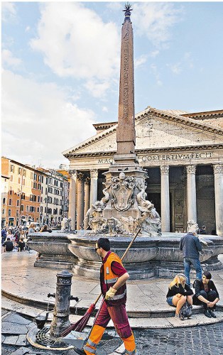 罗马为筹资金出新招：吁“领养”古迹进行修葺