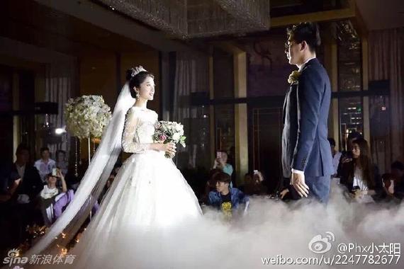 吴楠已在老家徐州举行了一场婚礼