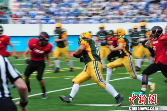 美式橄榄球青年组世锦赛首次登陆中国大陆地区