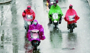 北京“周六大雪”爽约变冷雨市民：说好的雪呢？